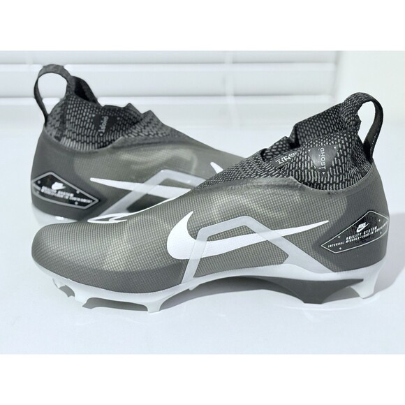 Size 12.5 WIDE Nike Alpha Menace Elite 3 P Black Mens Football Cleats DH1350-001